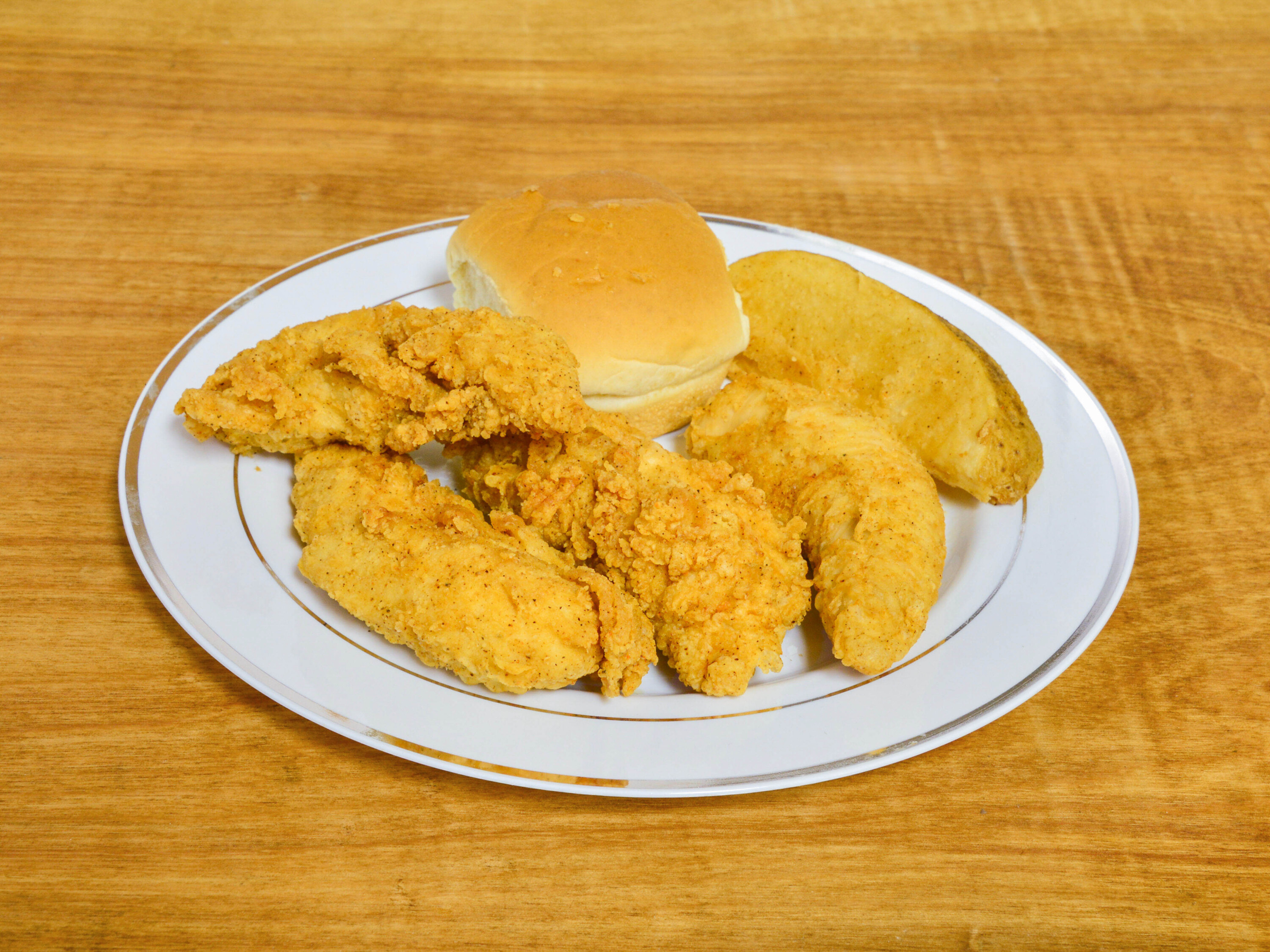 Order 4 Pieces of Chicken Tenders food online from Baileys Fried Chicken & Fish store, Monroe on bringmethat.com