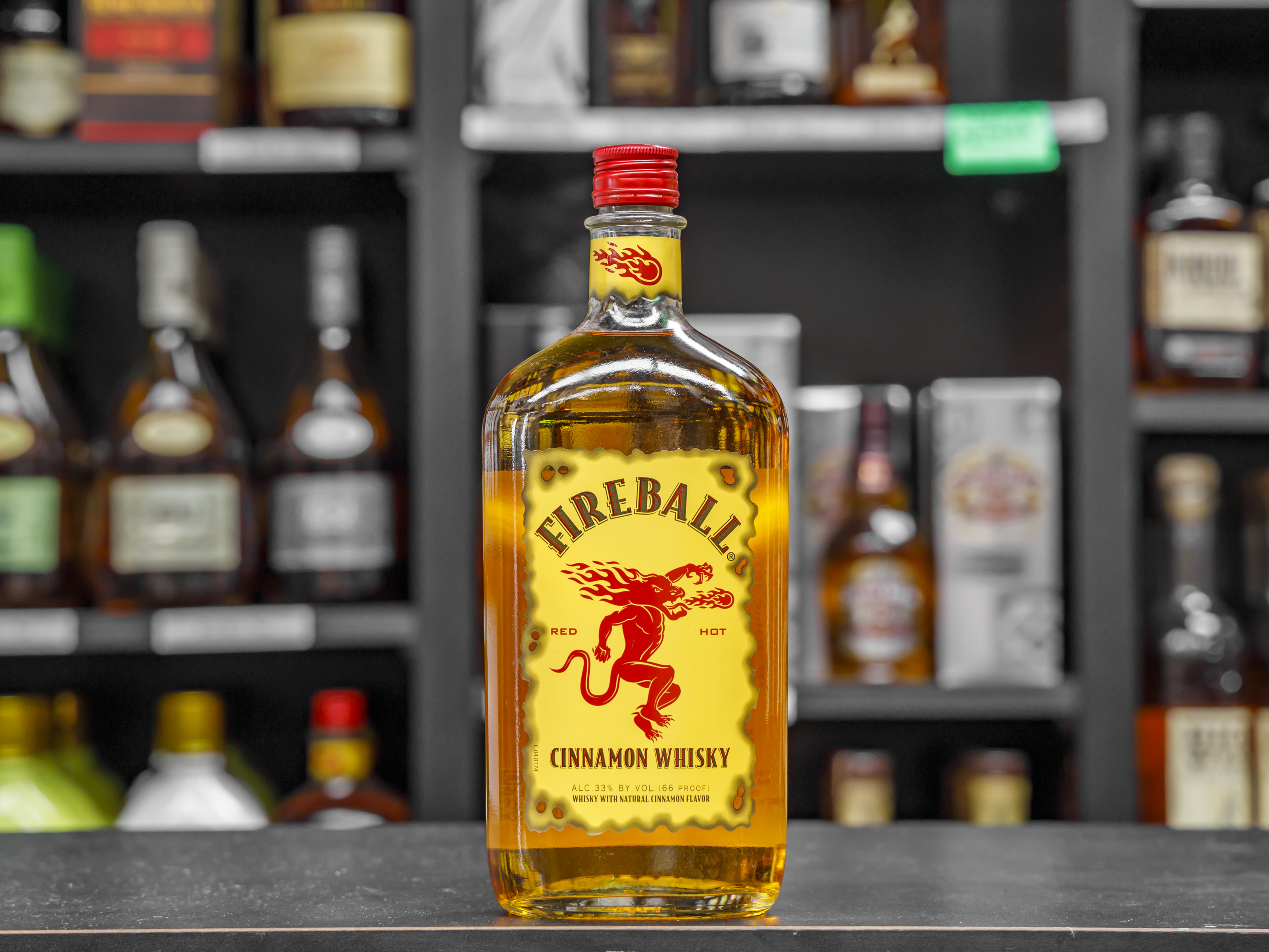 Order Fireball Whiskey  food online from Harry's Market store, San Diego on bringmethat.com