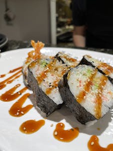 Order Spider Roll food online from Aki Sushi & Japanese Fusion store, San Jacinto on bringmethat.com