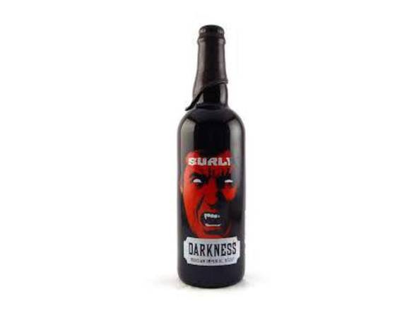 Order Surly Darkness - 750ml Bottle food online from Leo's Liquor store, Chicago on bringmethat.com