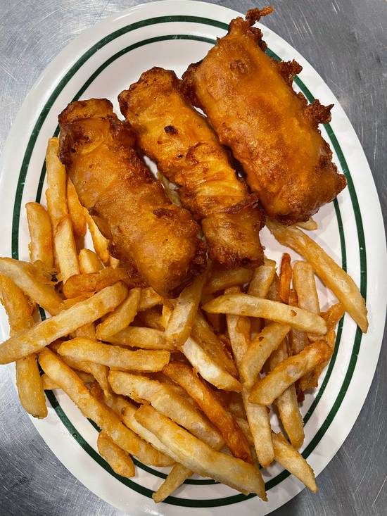 Order Fish And Chips food online from Maine Street Restaurant store, Hamtramck on bringmethat.com