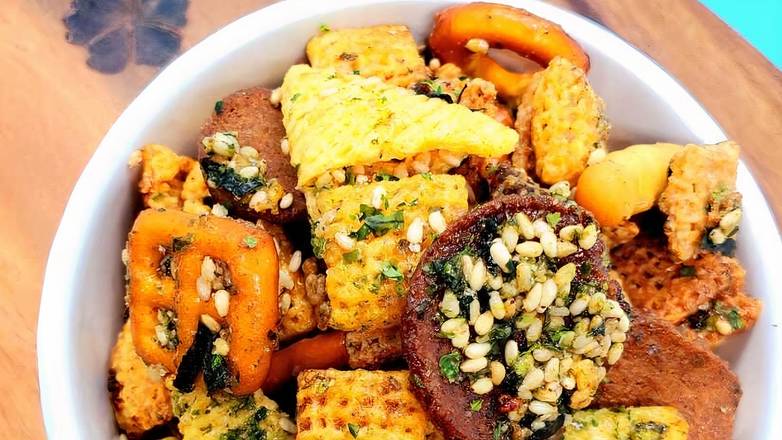 Order Furikake Chex Mix food online from Just Poke store, Mill Creek on bringmethat.com