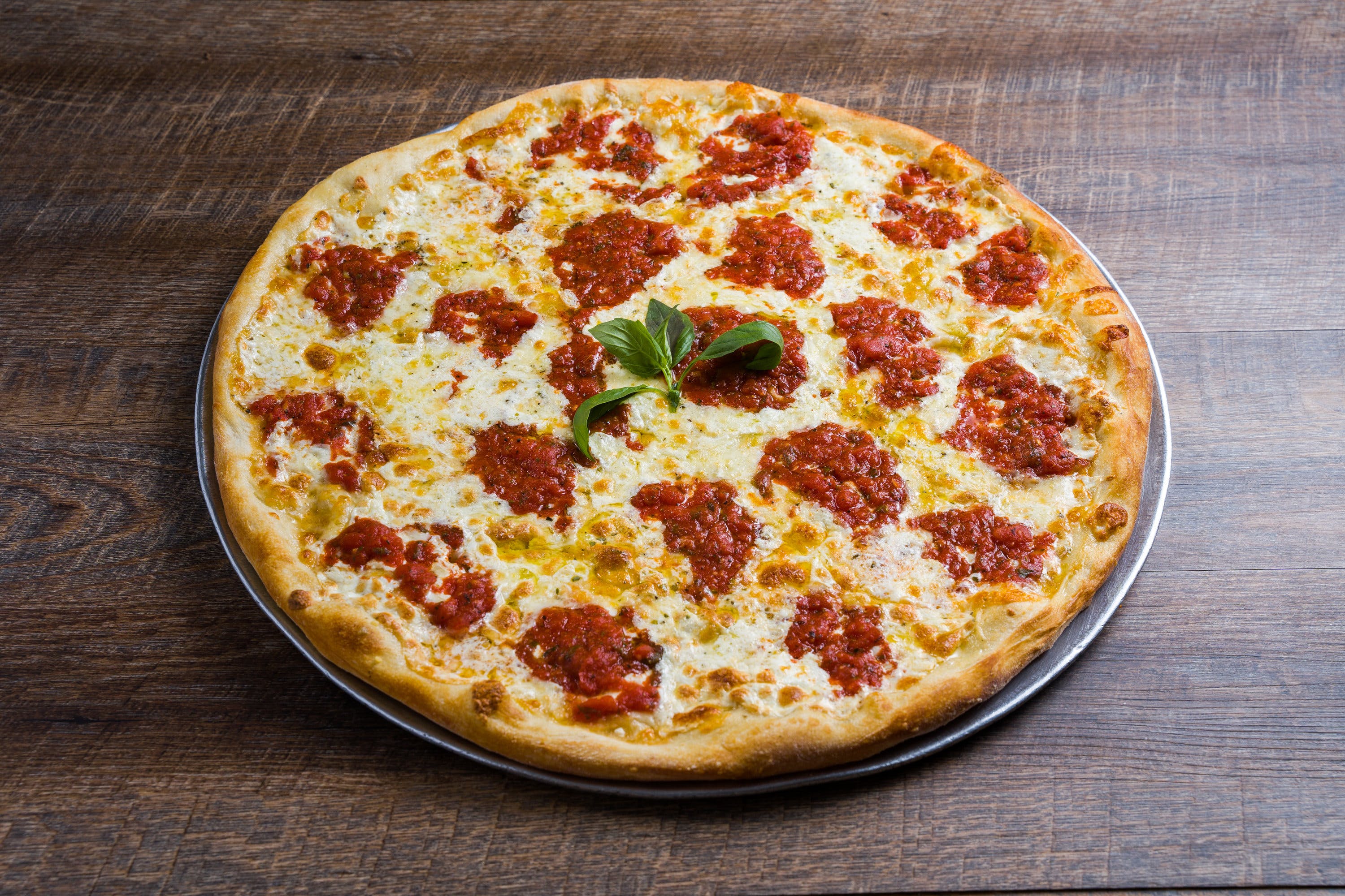 Order Margarita Pizza - Mini Personal food online from Regina Pizza store, Lynbrook on bringmethat.com