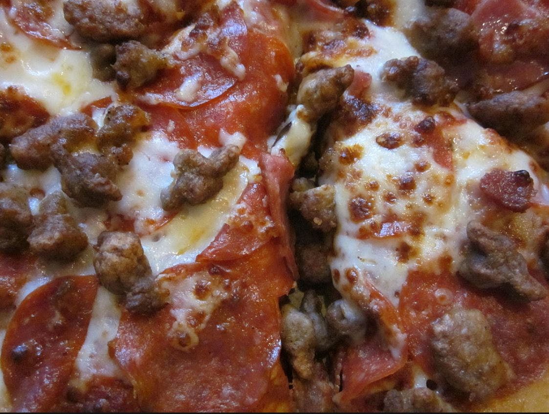 Order Meat Lover's Pizza - Personal 12'' food online from Lunetta pizza store, New York on bringmethat.com