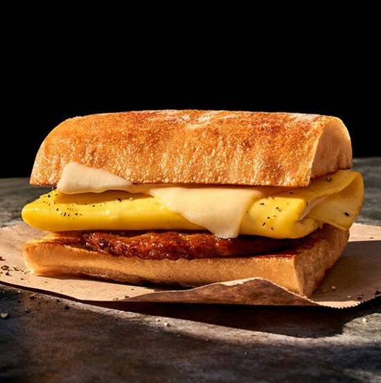 Order Sausage, Scrambled Egg & Cheese on Ciabatta food online from Panera Bread store, Altamonte Springs on bringmethat.com