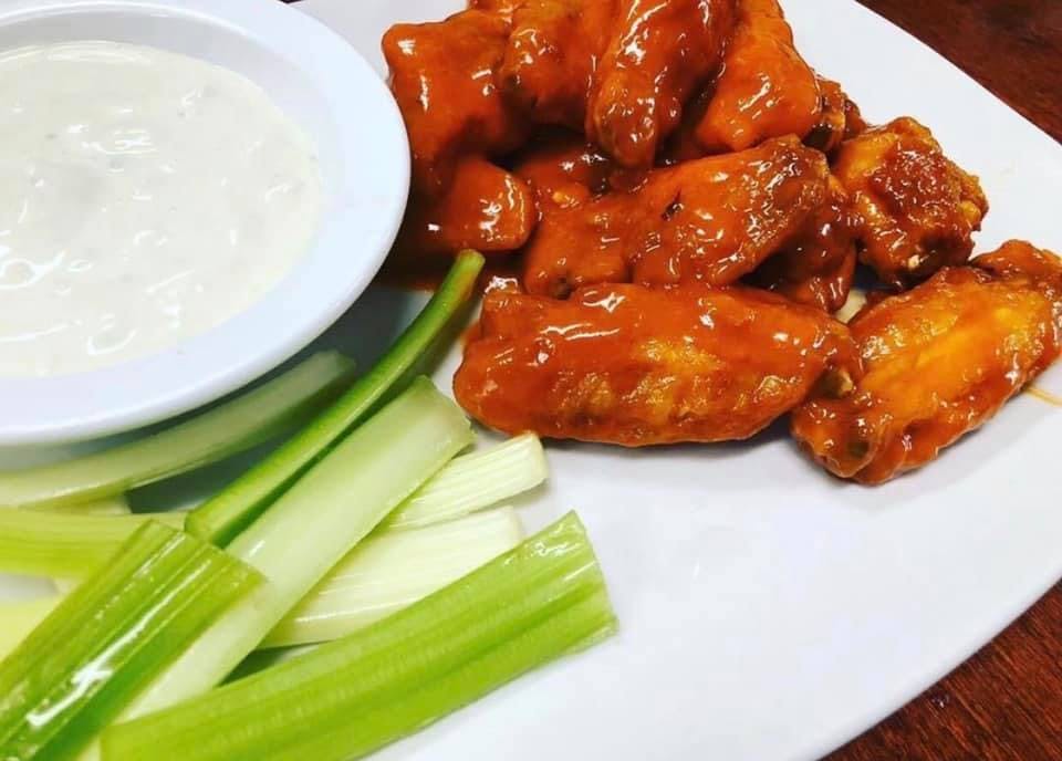 Order Chicken Wings - 5 Pieces food online from Canale's Restaurant store, Oswego on bringmethat.com