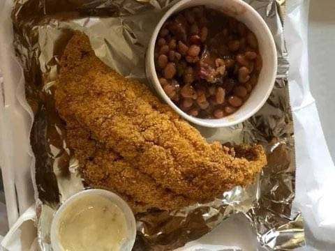 Order Fried Catfish Meal food online from Smokey Dunks store, Topeka on bringmethat.com