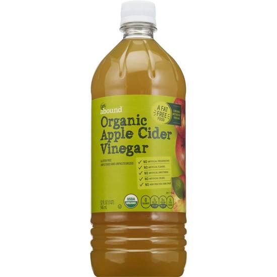 Order Gold Emblem Abound Organic Apple Cider Vinegar, 32 OZ food online from Cvs store, SUNNYVALE on bringmethat.com