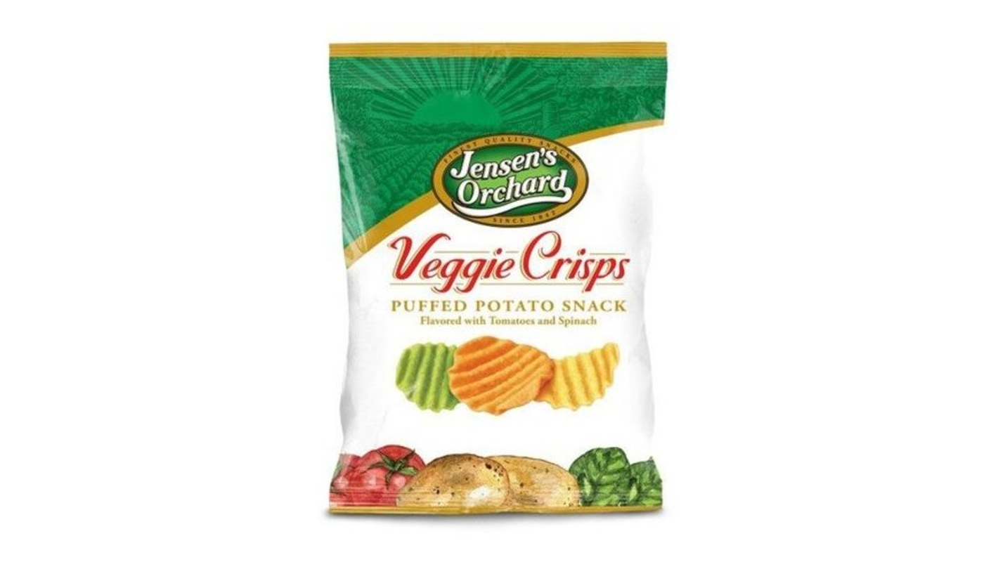 Order Jensen's Orchard Veggie Dipping Style Chips 2oz Bag food online from Ocean Liquor store, South Pasadena on bringmethat.com