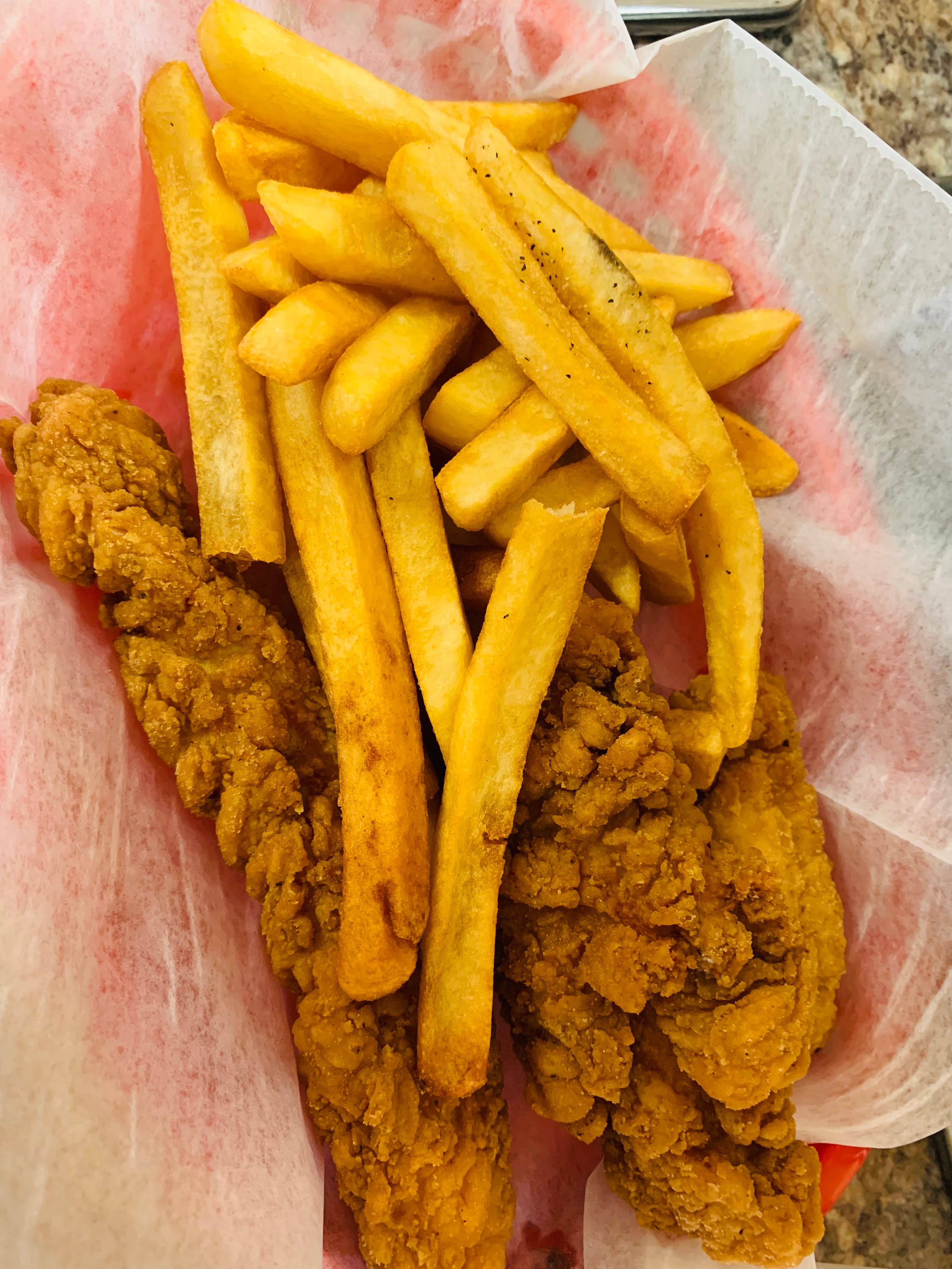 Order Kid's Chicken Fingers & Fries - Kid's Meals food online from Pizza Di Roma & Pasta store, Martin on bringmethat.com