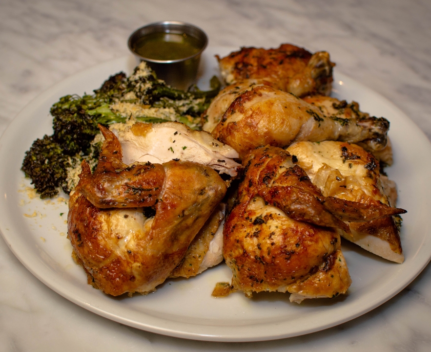 Order Whole Bird - Pitman Family Farms Local Chicken food online from Rise Woodfire store, San Mateo on bringmethat.com