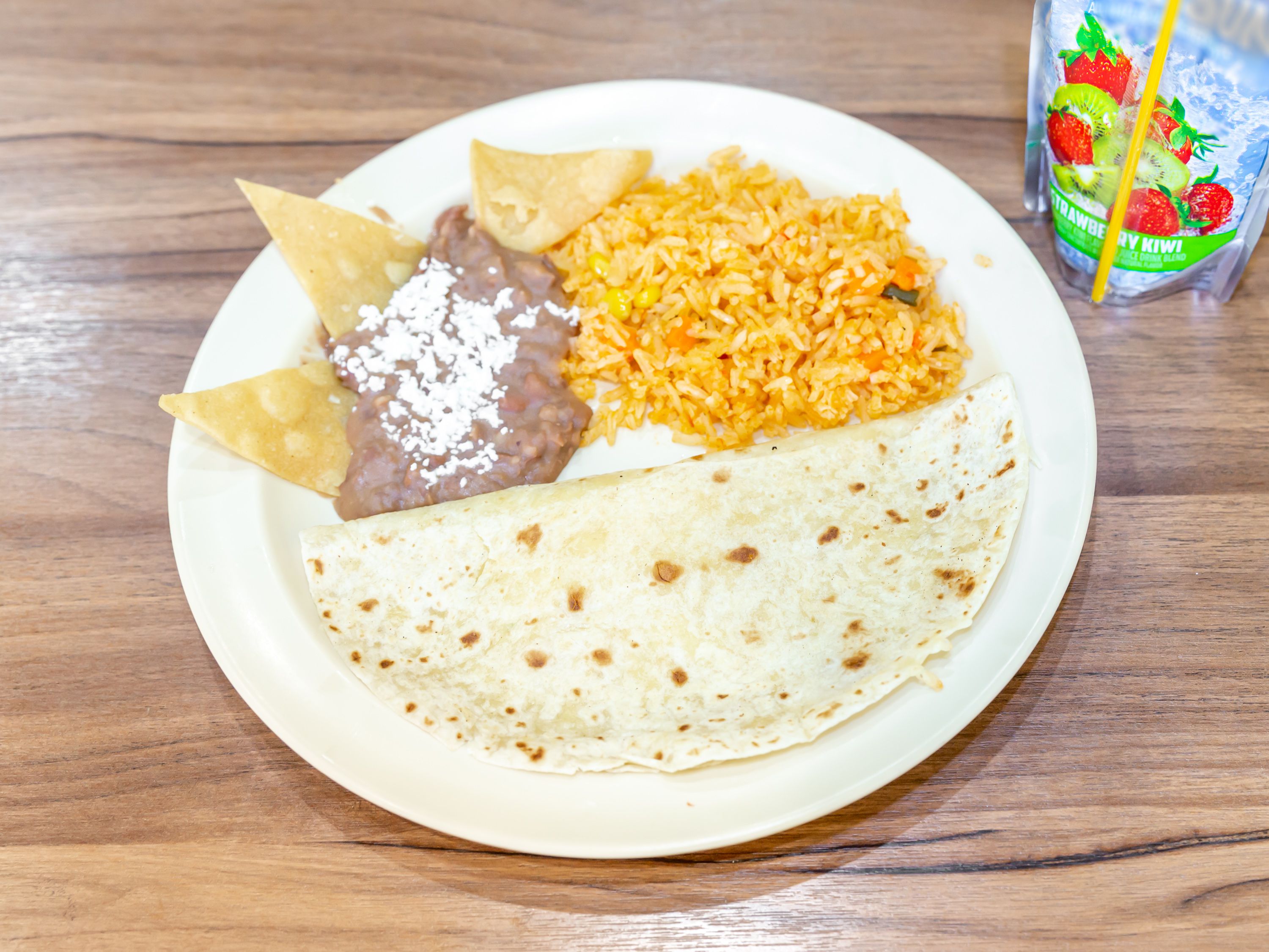 Order Kids Quesadilla food online from El Huarache De Dona Chela store, El Monte on bringmethat.com