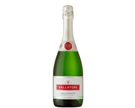 Order Ballatore Gran Spumante, 750mL sparkling wine (9.0% ABV) food online from NEWBRIDGE WINES & SPIRITS CORP store, Levittown on bringmethat.com