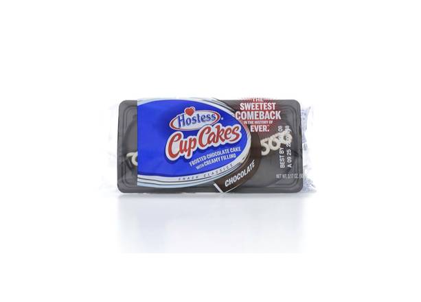 Order Hostess Cup Cakes - Chocolate, 3.17oz food online from Loma Mini Market store, Long Beach on bringmethat.com