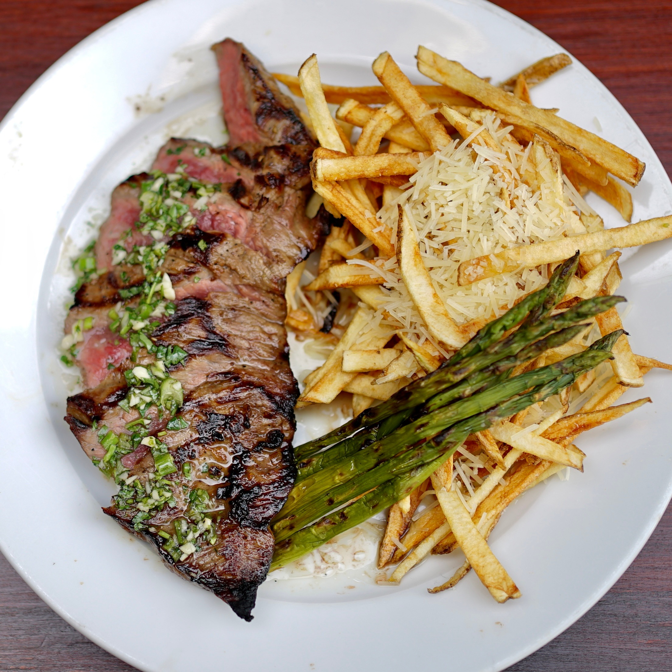 Order Steak Frites food online from Bbc Tavern and Grill store, Greenville on bringmethat.com
