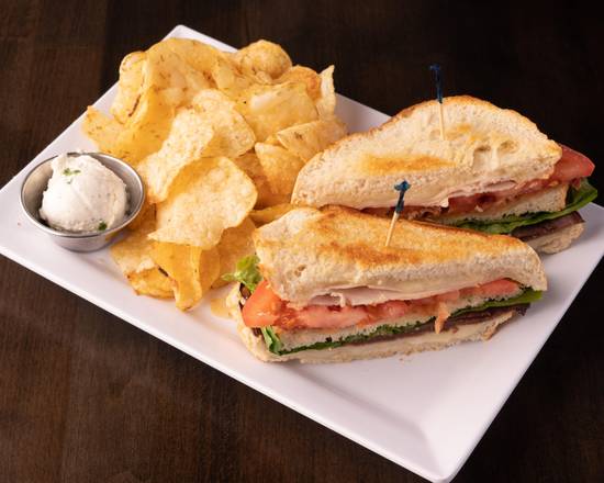 Order Classic Club Sandwich (Club Sandwich Classique) food online from Bonjour Café store, Columbus on bringmethat.com