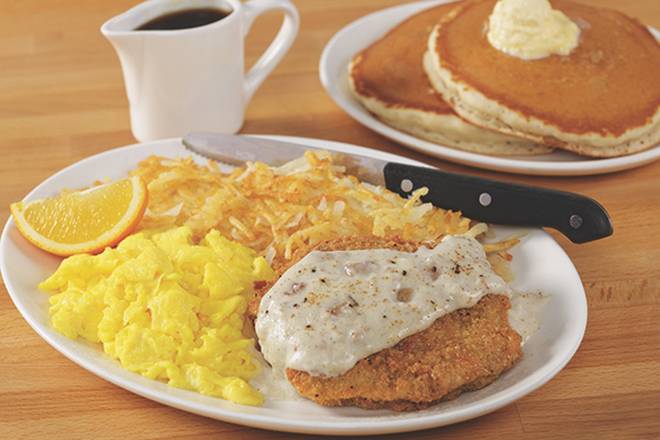Order Country Fried Steak & Eggs* food online from Shari's Cafe store, Rohnert Park on bringmethat.com