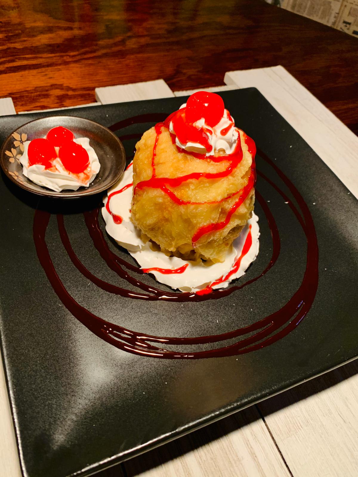Order Fried Ice Cream food online from Moonrise Spirits And Sushi store, El Paso on bringmethat.com