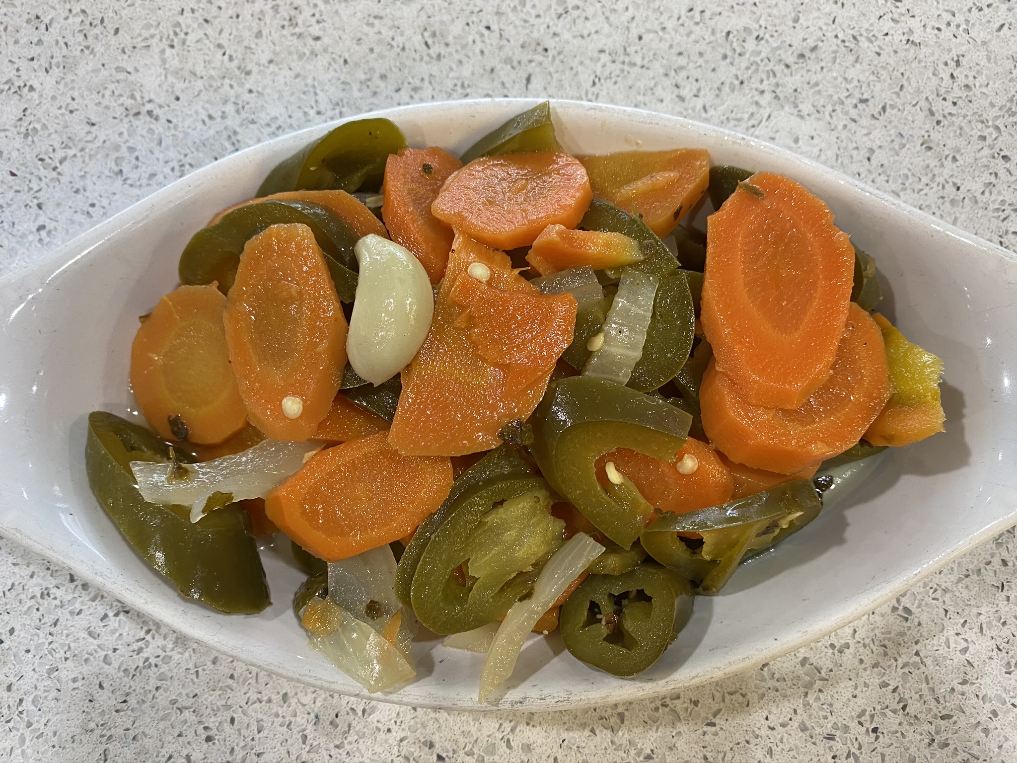 Order Pickled Carrots & Jalapenos food online from Brothers Mexican Grill store, La Grange on bringmethat.com