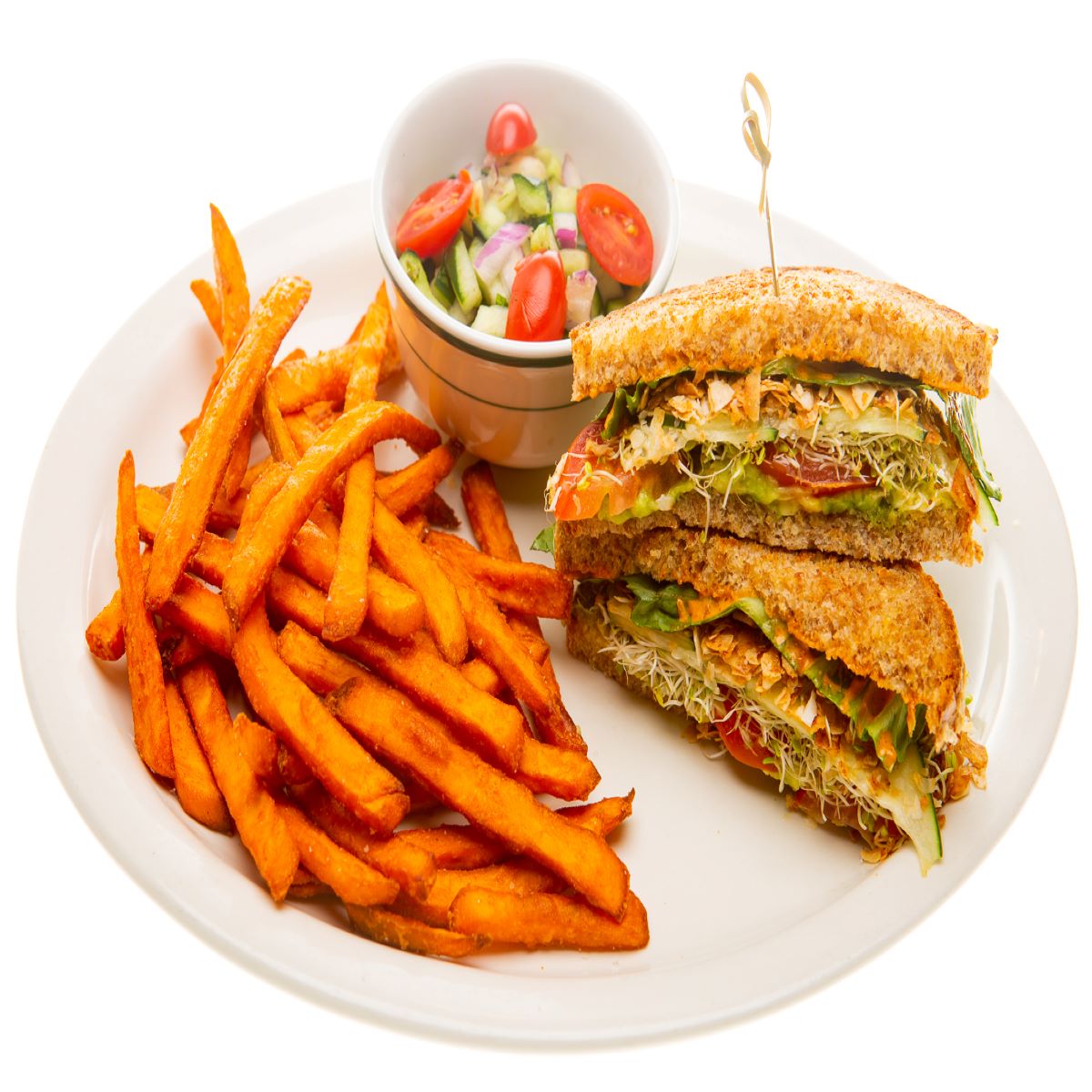 Order Vegan Avocado B.L.T. Stacker food online from Mediet Cafe store, Las Vegas on bringmethat.com