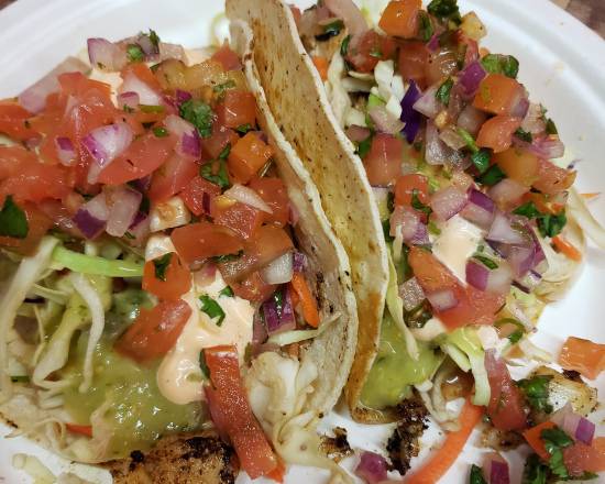 Order Fish Tacos food online from Licensed 2 Grill store, San Leandro on bringmethat.com