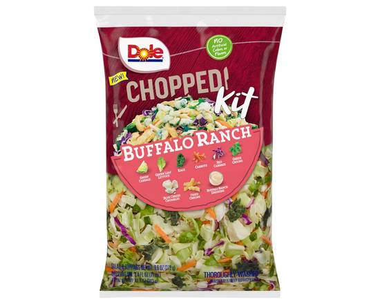 Order Dole · Buffalo Ranch Salad Chopped Kit (12.1 oz) food online from Shaw's store, Raynham on bringmethat.com