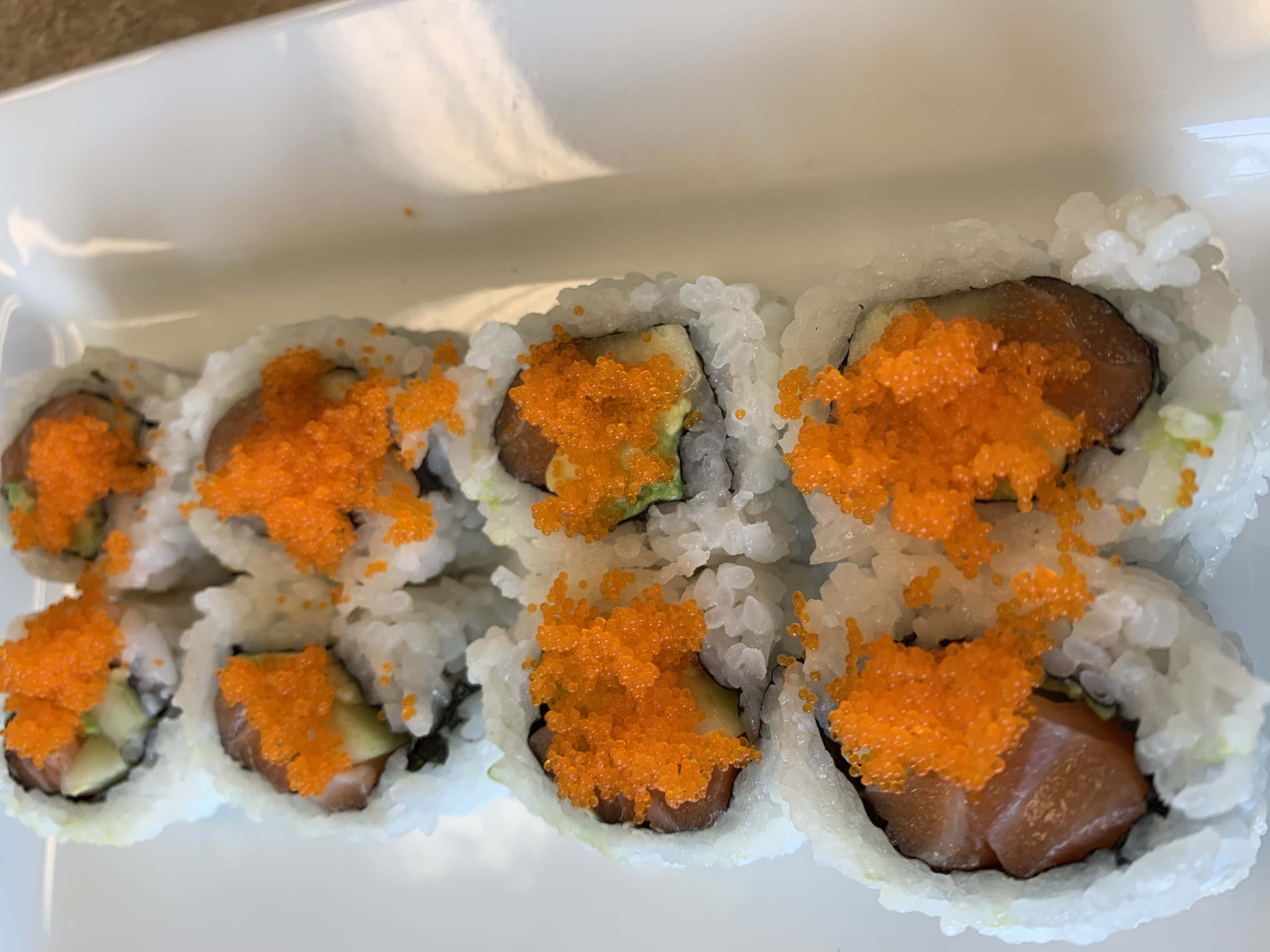 Order 10Piece Alaska Roll food online from Jazz Sushi Bar store, New Orleans on bringmethat.com