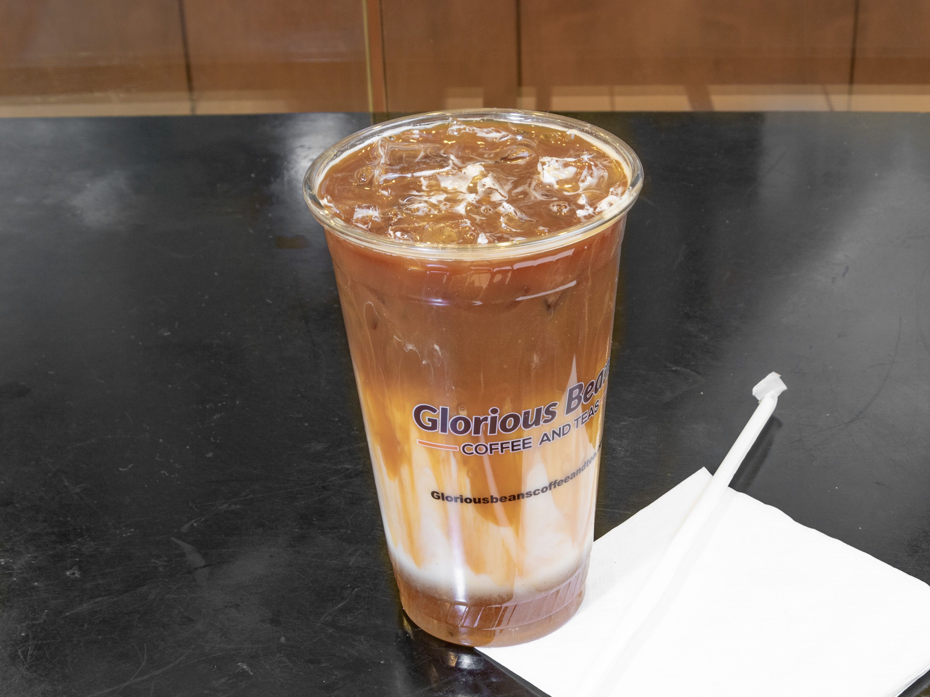 Order Iced Macchiato food online from Glorious Beans Coffee And Teas store, Madison on bringmethat.com