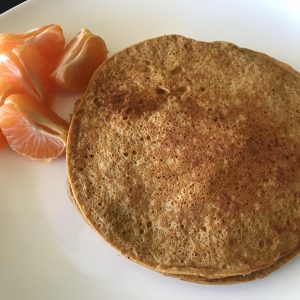 Order Sweet Potato and Walnut Protein Pancakes and Seasoned Fruit  food online from Health Prep Meals store, Weslaco on bringmethat.com