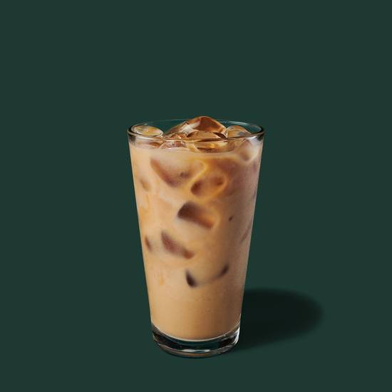 Order Iced Honey Almondmilk Flat White food online from Starbucks store, Indianapolis on bringmethat.com