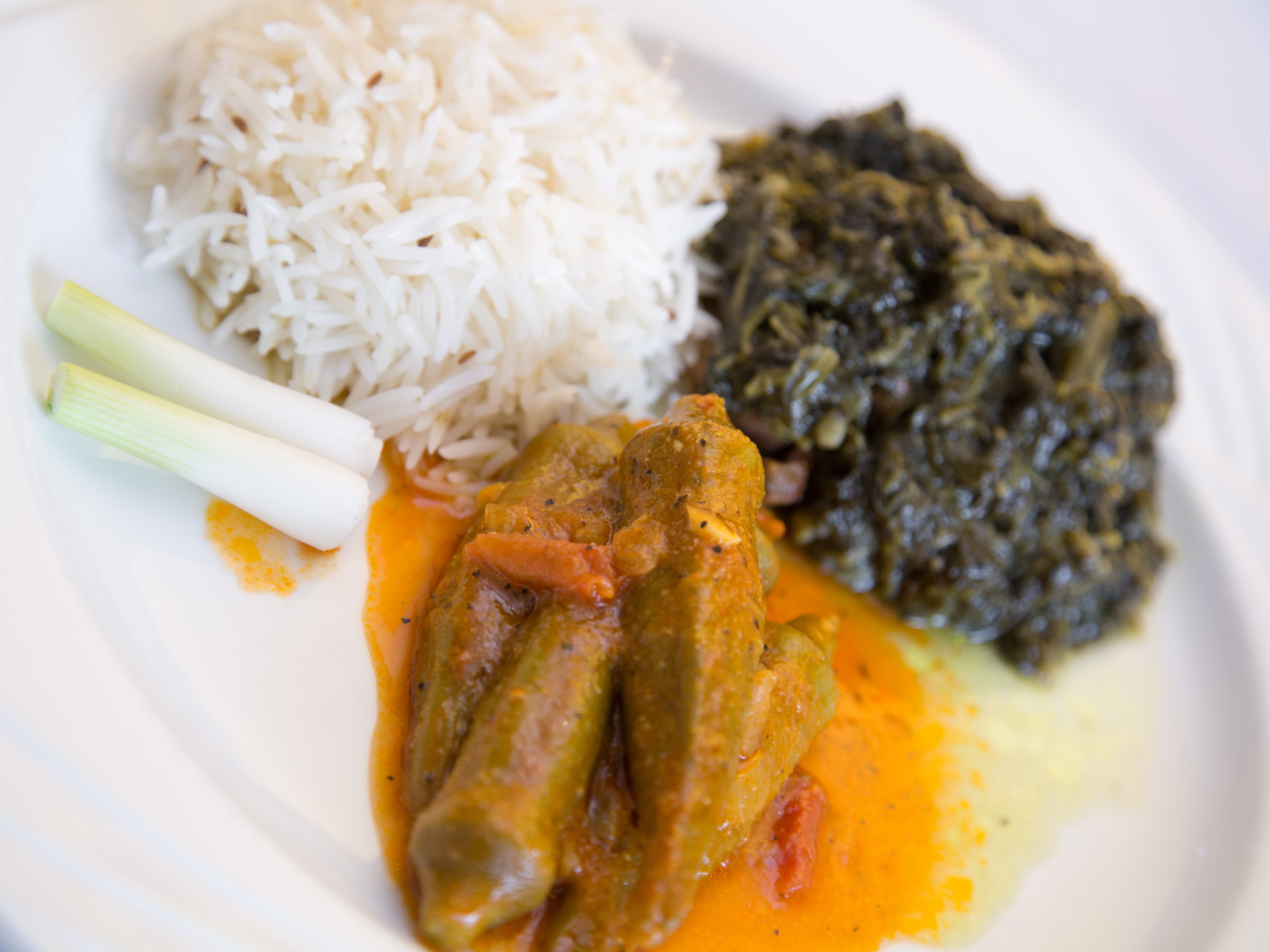 Order Vegetarian Sabzi Challow food online from Ariana store, Houston on bringmethat.com