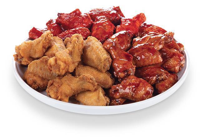 Order 6 Party wings + small fries food online from Krispy Krunchy Chicken store, Rochester on bringmethat.com
