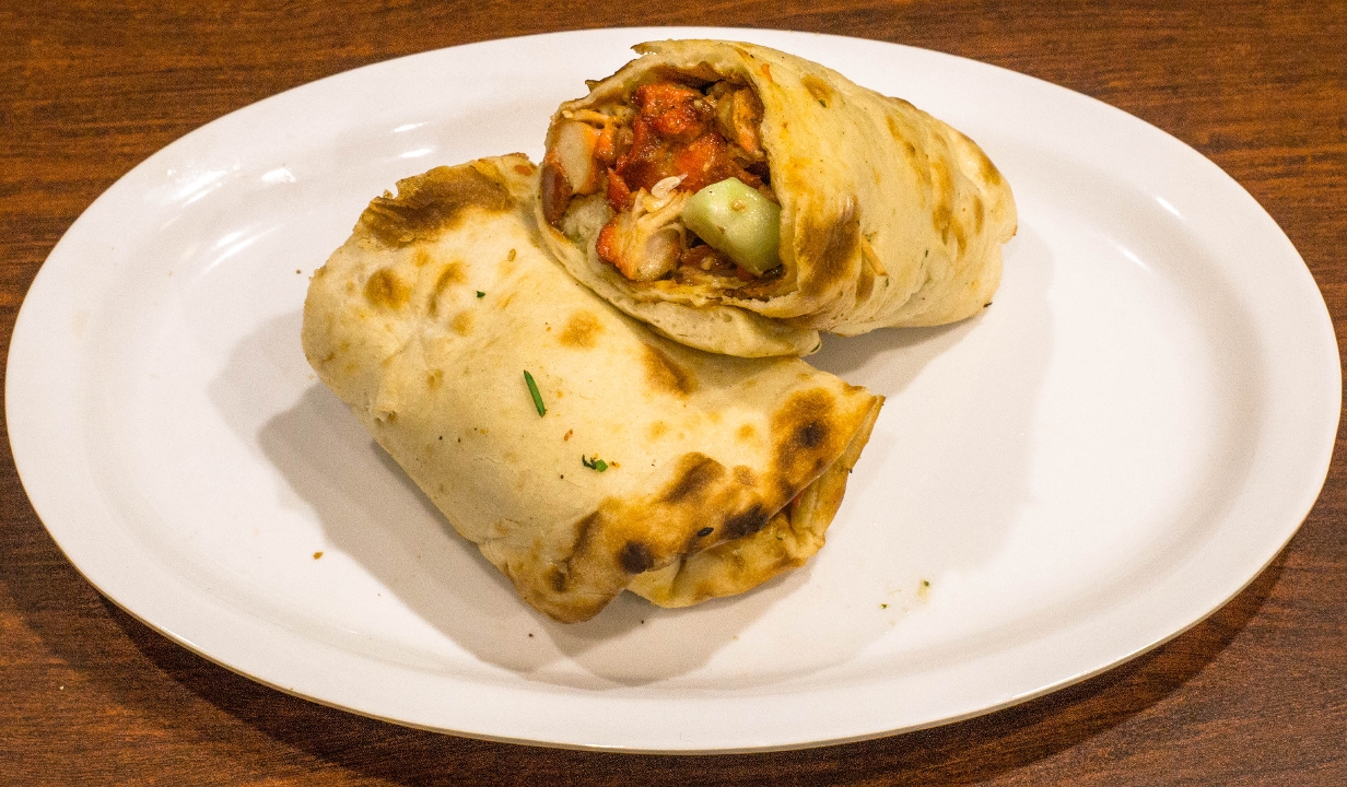 Order Chicken Wrap food online from New Tandoori Cafe store, San Jose on bringmethat.com