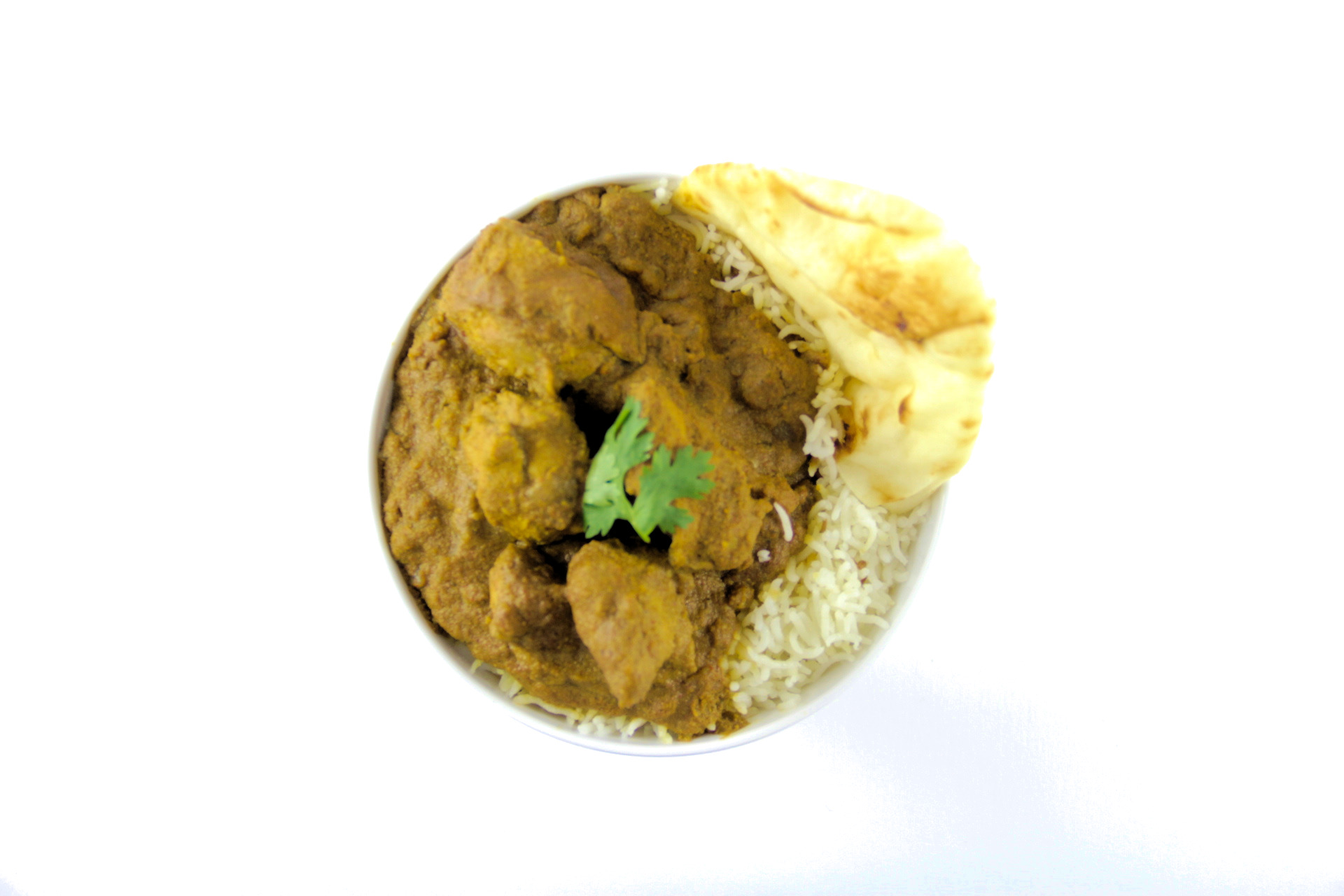 Order Spicy Malwani Chicken Bowl food online from Curry In A Hurry store, Omaha on bringmethat.com