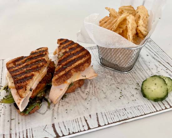 Order Turkey & Cheese Toastie food online from Cafe I Am store, Sandy Springs on bringmethat.com