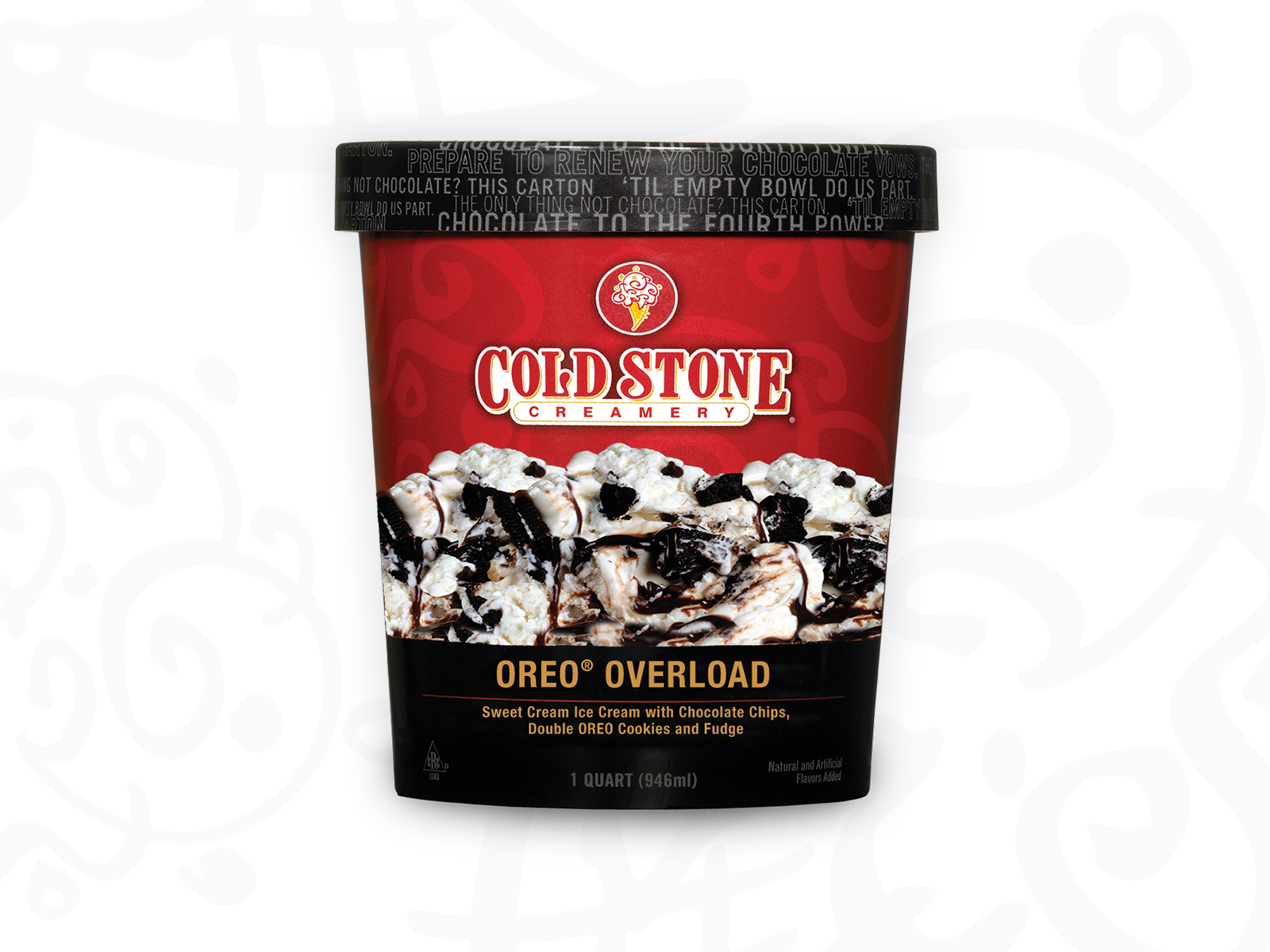 Order 1 Quart of Oreo Overload food online from Cold Stone Creamery store, Albany on bringmethat.com