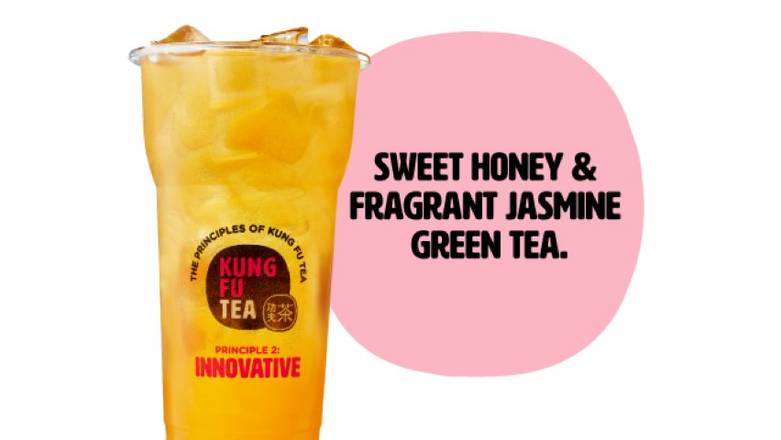 Order Honey Green Tea food online from Kung Fu Tea store, Hicksville on bringmethat.com