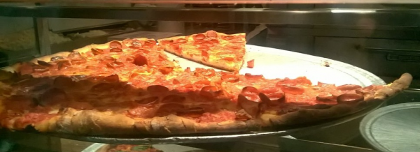 Order Slice of Pepperoni food online from Artichoke Basille's Pizza store, New York on bringmethat.com