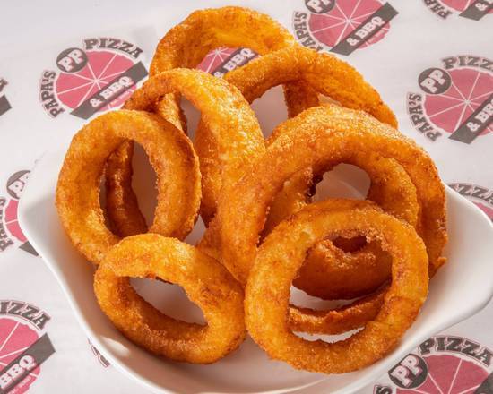 Order Onion Rings food online from Papas Pizza & Bbq store, Warren on bringmethat.com