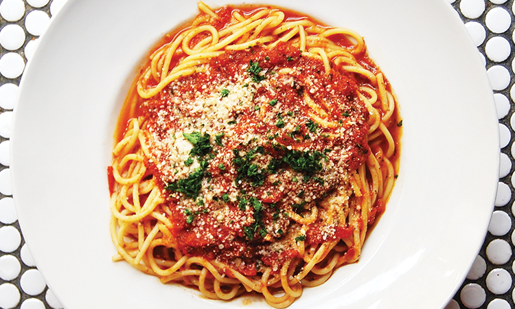 Order Spaghetti Marinara food online from Gino's East store, Chicago on bringmethat.com
