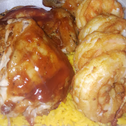 Order Chicken and Shrimp over Rice food online from Clinton Eatery store, Newark on bringmethat.com