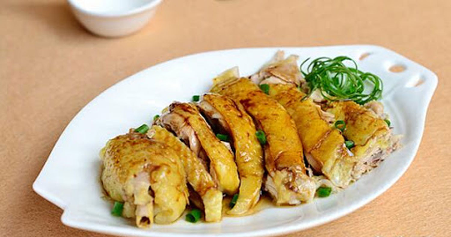 Order F8. Scallion Oil Chicken葱油鸡 food online from MomenTea store, New York on bringmethat.com