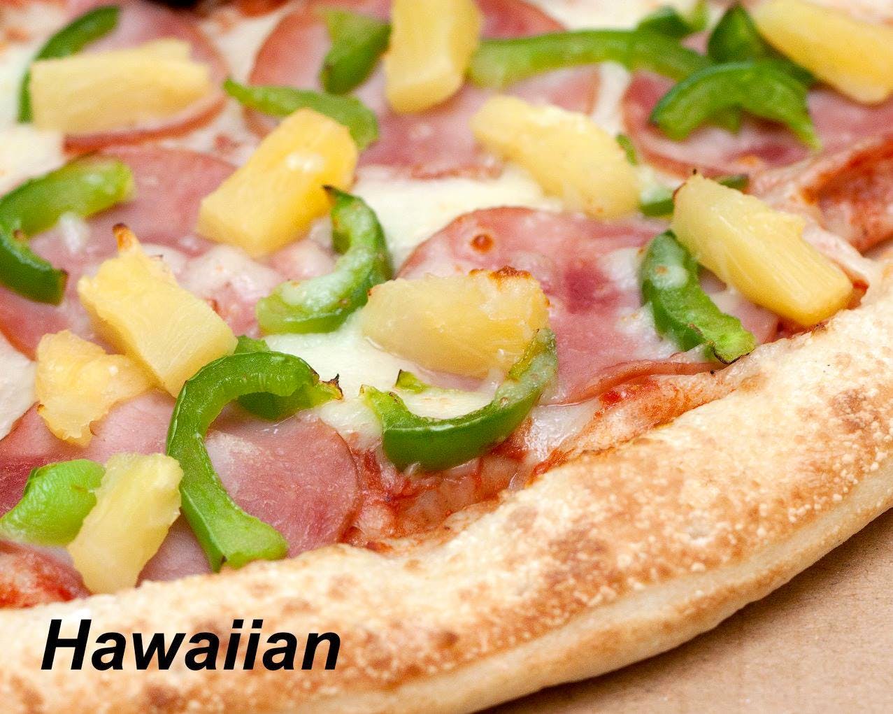 Order Hawaiian Pizza - Small 10'' food online from Rockyanos Pizza store, Dallas on bringmethat.com