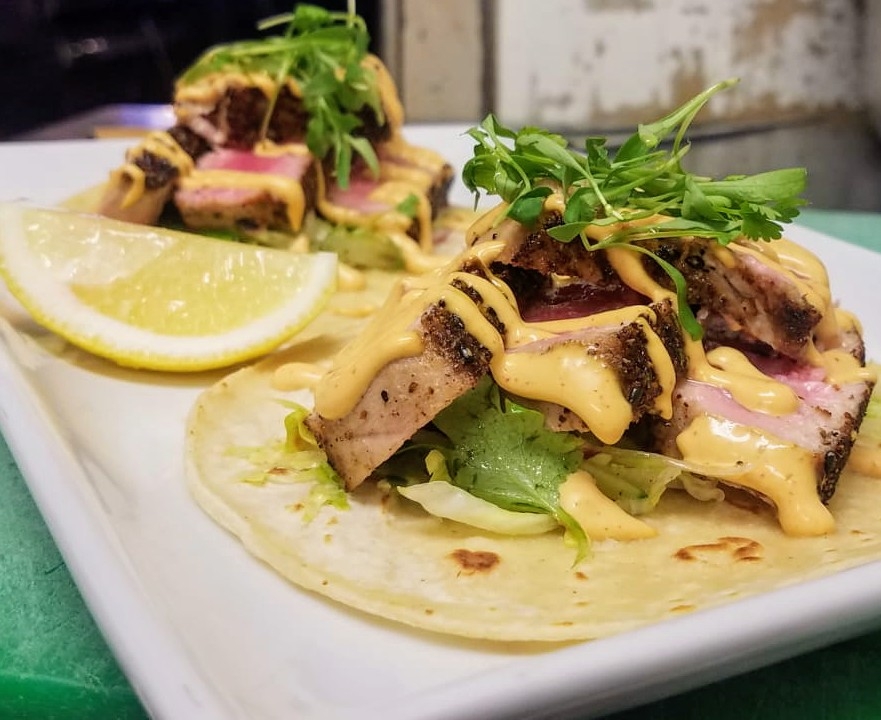 Order Tuna Tacos food online from Cafe Ynez store, Philadelphia on bringmethat.com