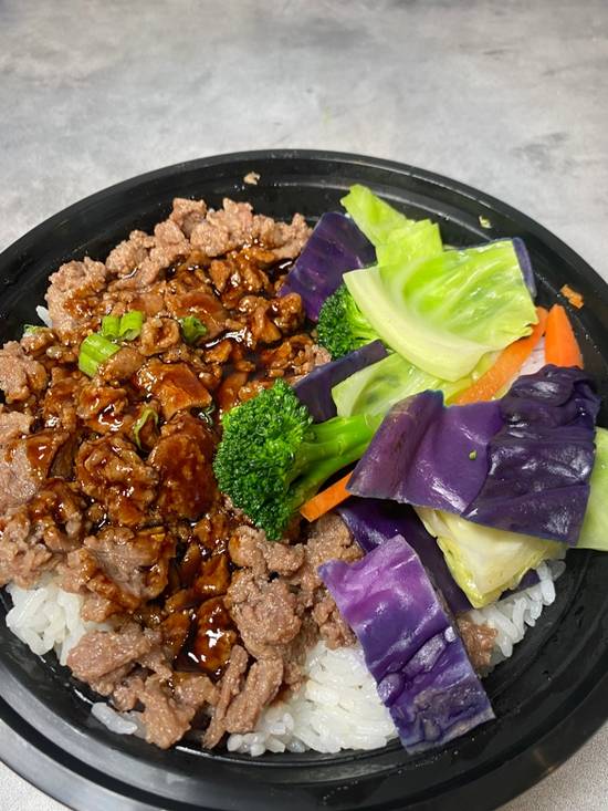 Order Beef Bowl food online from J Sushi store, Corona on bringmethat.com