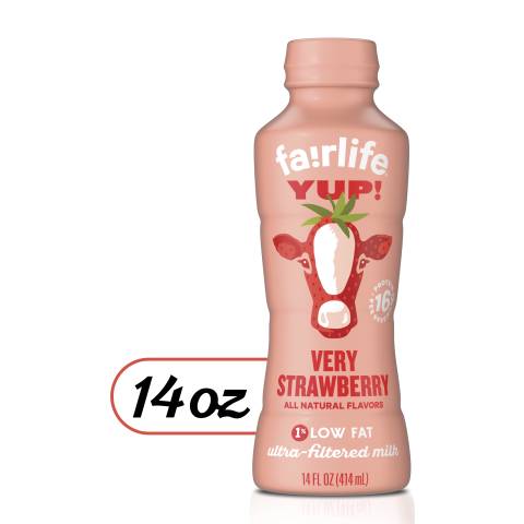 Order Fairlife Yup! Very Strawberry 1% 14oz food online from 7-Eleven store, Poway on bringmethat.com