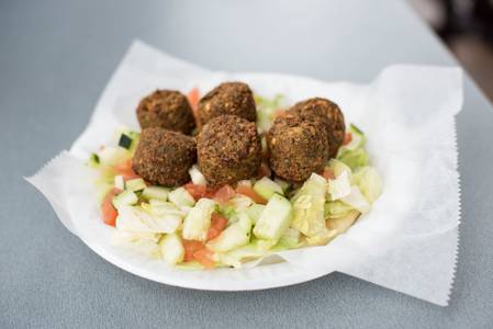 Order Falafel Sandwich food online from Gyro Palace store, Milwaukee on bringmethat.com