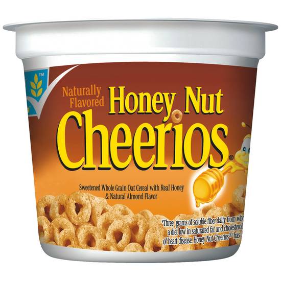Order Honey Nut Cheerios Cereal Cup food online from Cvs store, FARGO on bringmethat.com