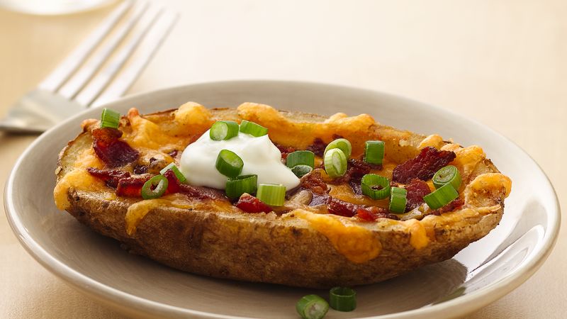 Order Stuffed Potato Skins food online from Front Street Station store, Greenport on bringmethat.com