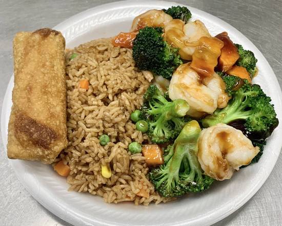 Order Beef or Shrimp with Broccoli Combo food online from East China store, Winston-Salem on bringmethat.com